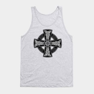 Celtic High Cross Decorative Knotwork 9 Tank Top